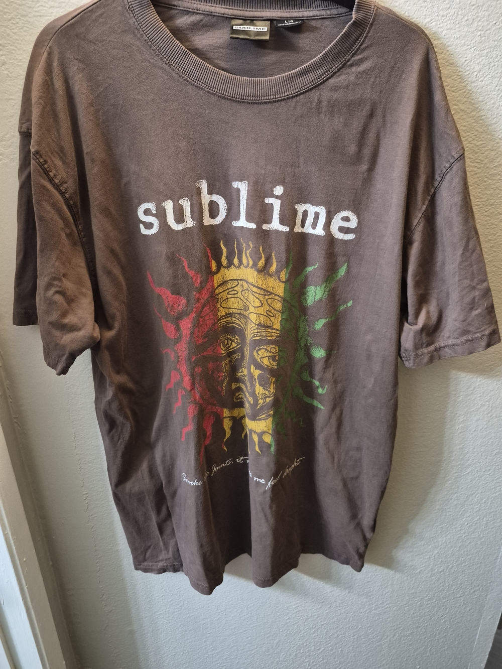 Sublime Brown Short Sleeve Graphic Tee
